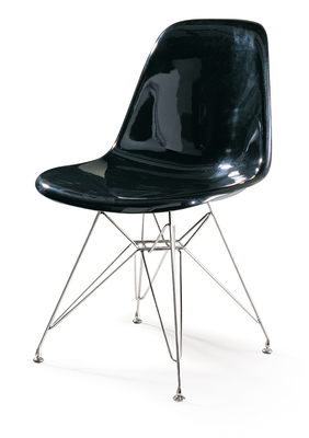 Coffee Shop Restaurant Dining Chairs , PP Plastic Cool Restaurant Chairs