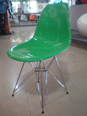 Coffee Shop Restaurant Dining Chairs , PP Plastic Cool Restaurant Chairs